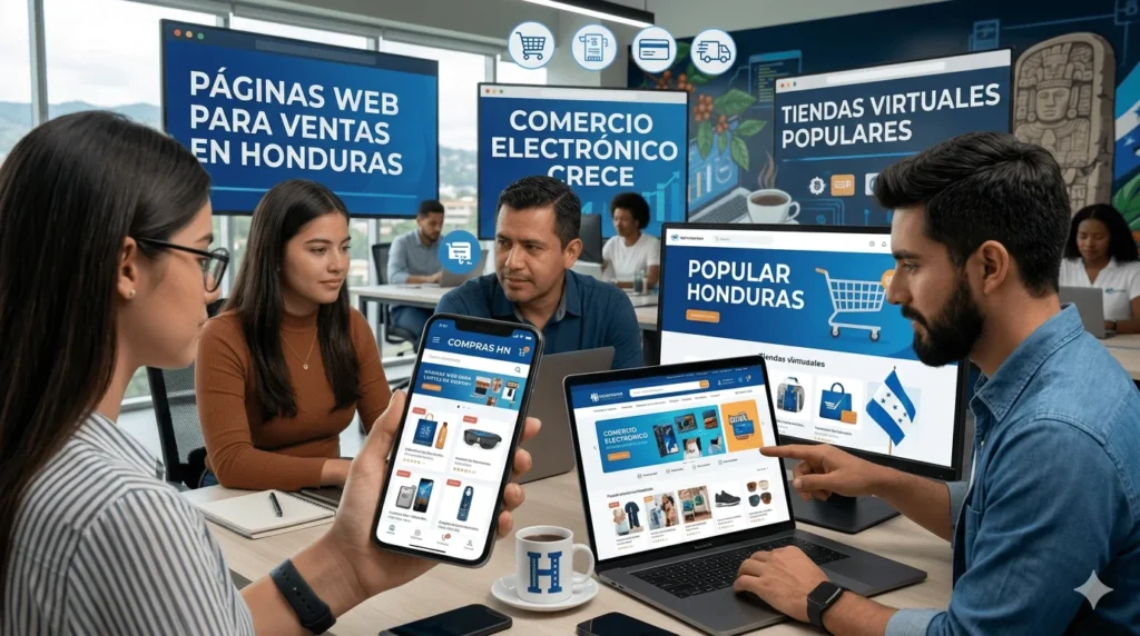 diseño de páginas web para negocios en Tegucigalpa
