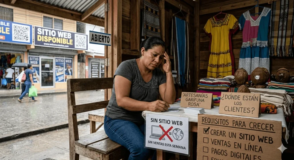 errores comunes de los negocios hondureños sin sitio web.
