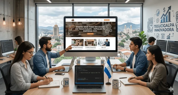 diseño de páginas web para negocios en Tegucigalpa