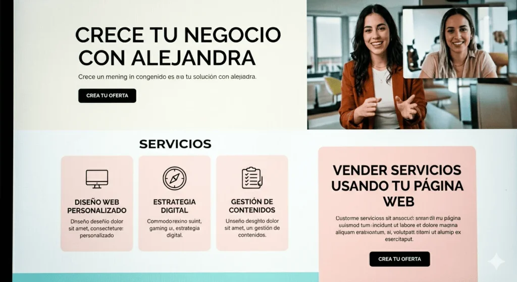 Cómo vender servicios usando tu página web